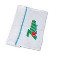 Herringbone Kitchen Towels w/Green Center Stripe 15x26 (Imprint Included)